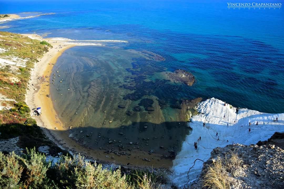 Anemone Della Scala Dei Turchi Lejlighed Realmonte Eksteriør billede